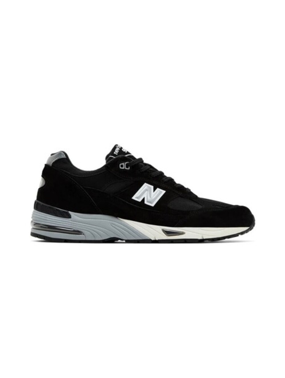 New Balance 991 Made in England Black Silver Men’s Size 10 M991EKS Like New